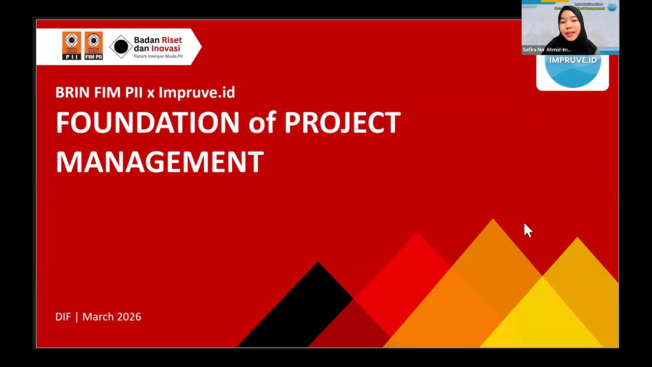Webinar Foundation Project Management