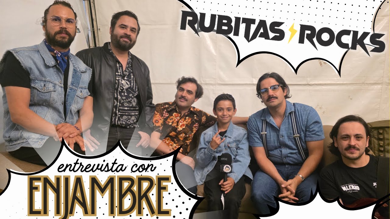 Rubitas ⚡ Rocks entrevista con 🐝ENJAMBRE 🐝