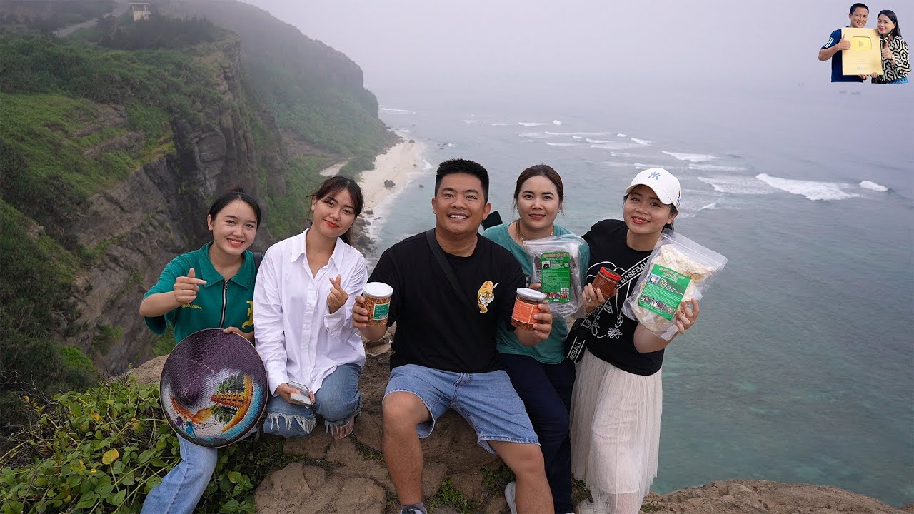 Khám phá Đảo Lý Sơn Quảng Ngãi có gì Ăn toàn Hải sản tươi ngon cùng A Hải Sapa TV Ái Mí Bếp Trên Bản