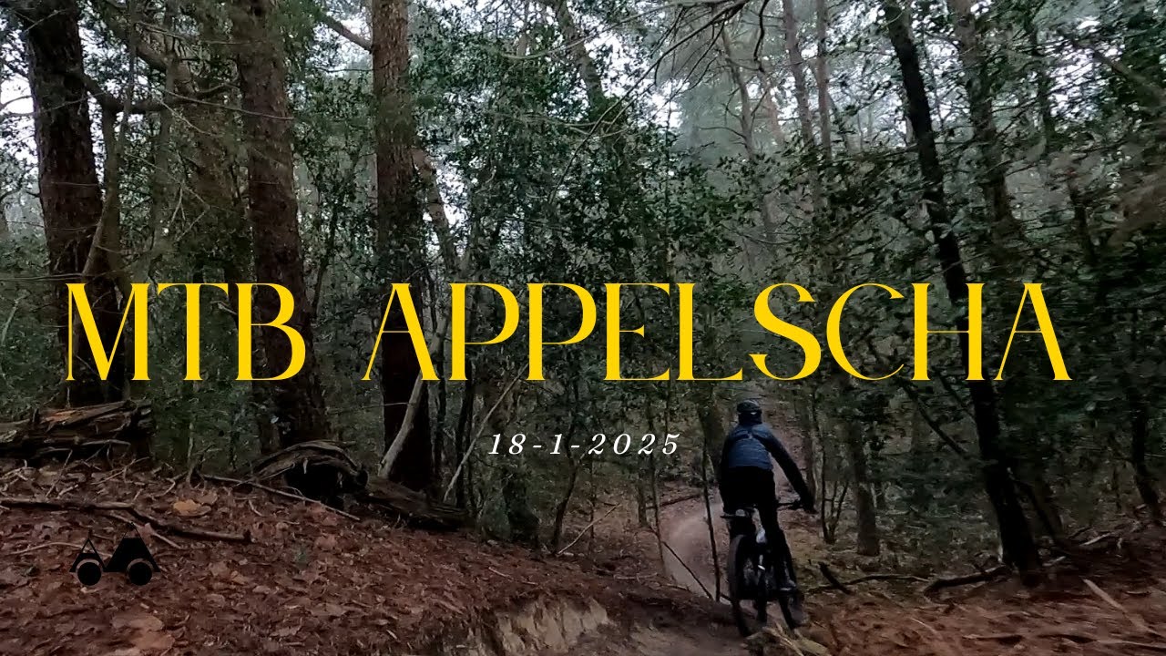 ❄️💨 Bibberen in Friesland | MTB Appelscha Bosberg = Supersnel & Pure Flow! 🚀🔥(18-1-2025)