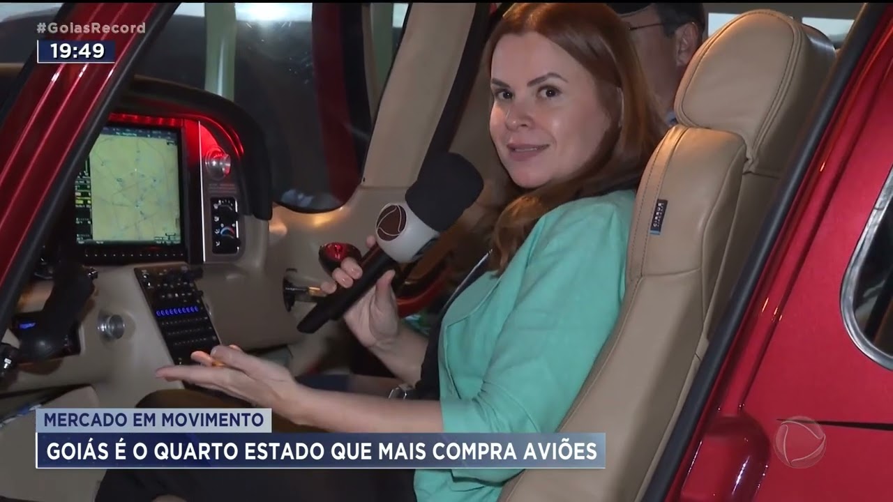 MERCADO EM MOVIMENTO - GOIÁS JÁ É O QUARTO ESTADO QUE MAIS COMPRA E VENDE AVIÕES.