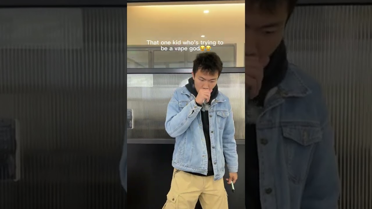 The vape god😂#vape #funny #fyp