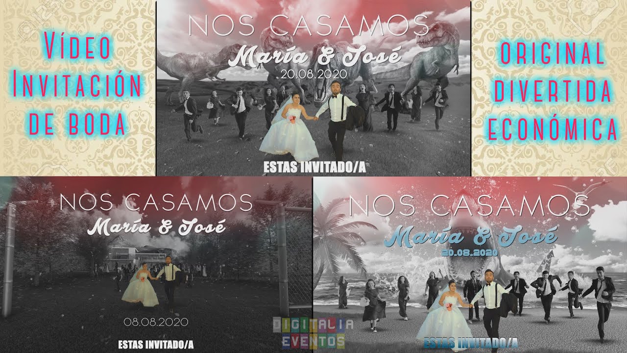 Vídeo Invitación de Boda muy divertida!!