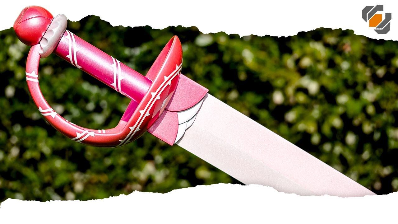 SO SHINY! 3D Printing Rose Quartz's Sword | Steven Universe