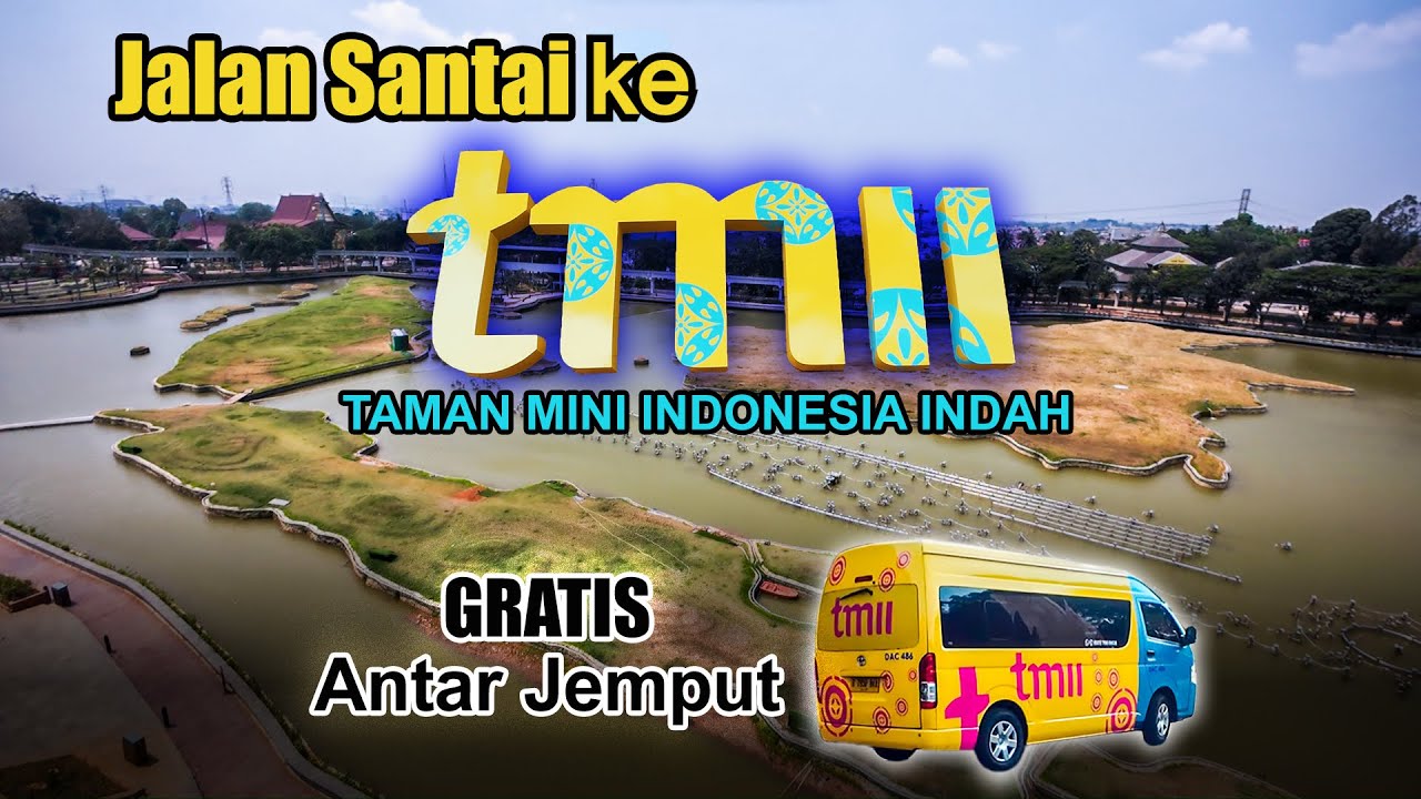 Naik LRT CAWANG ke TAMAN MINI gratis naik shuttle bus PP