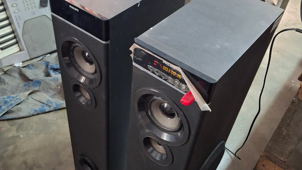 PHILIPS Tower Speaker 🎧🎙️🎶