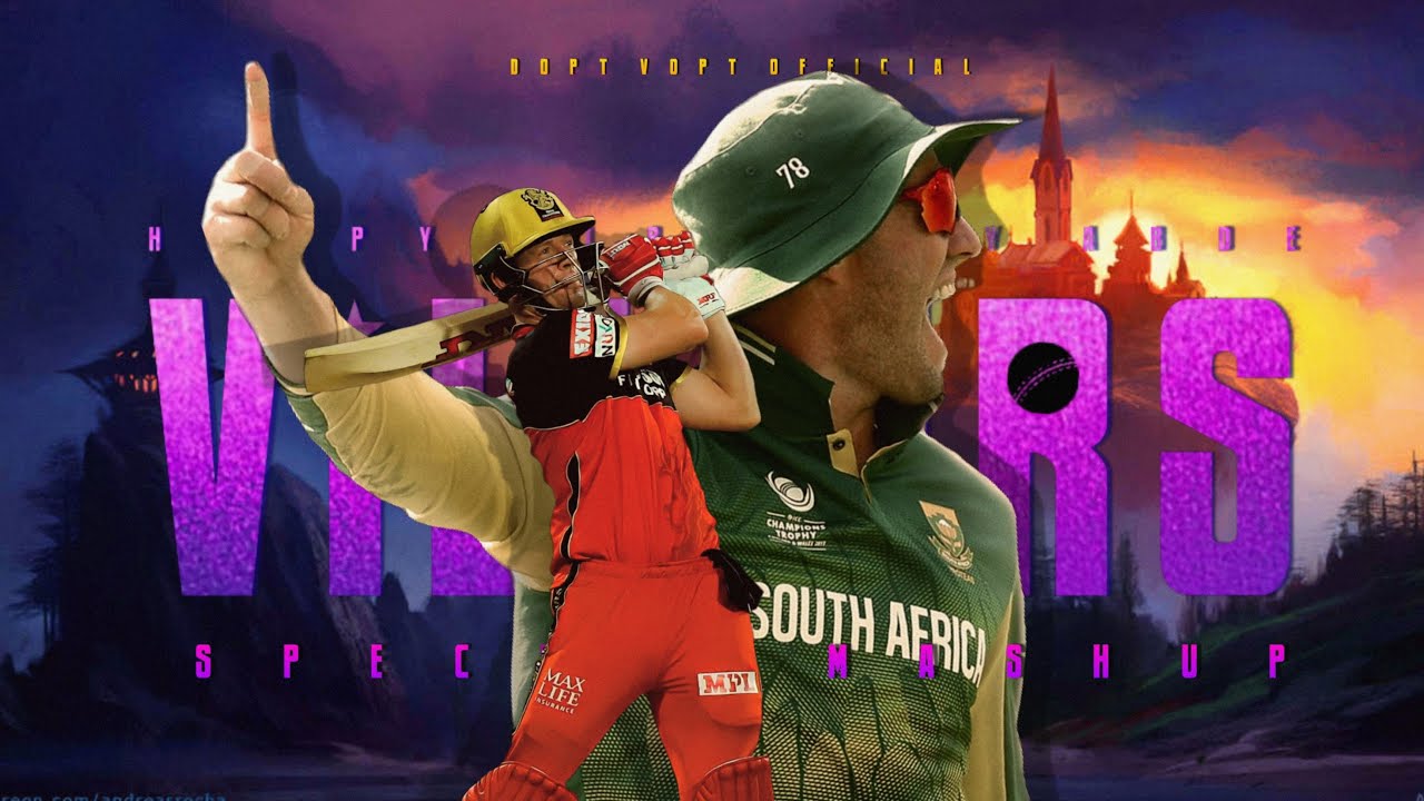 Happy Birthday AB de Villiers | Birthday Special Mashup | Rooban 360 | VOPT & DOPT Official