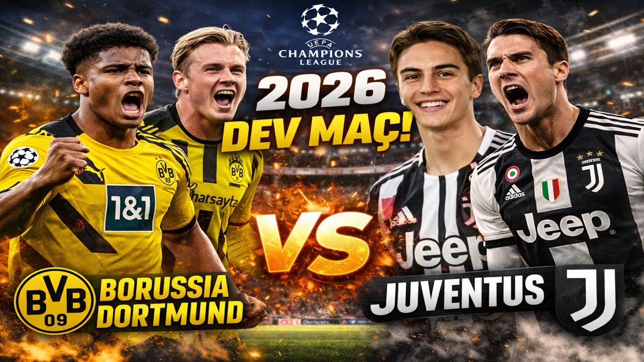 FC 26 - Borussia Dortmund vs Juventus | Full Match Simulation