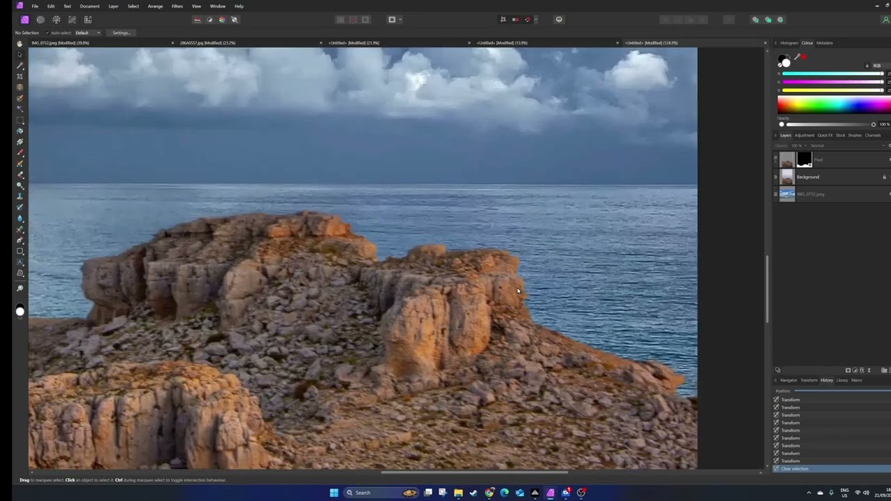 Affinity Photo Session  7 - Sky Replacement