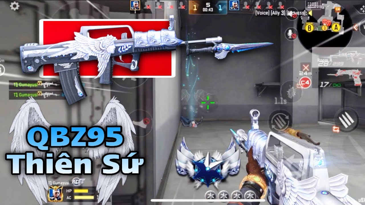 CrossFire:Legends | Trải Nghiệm hàng free QBZ95 Thiên Sứ