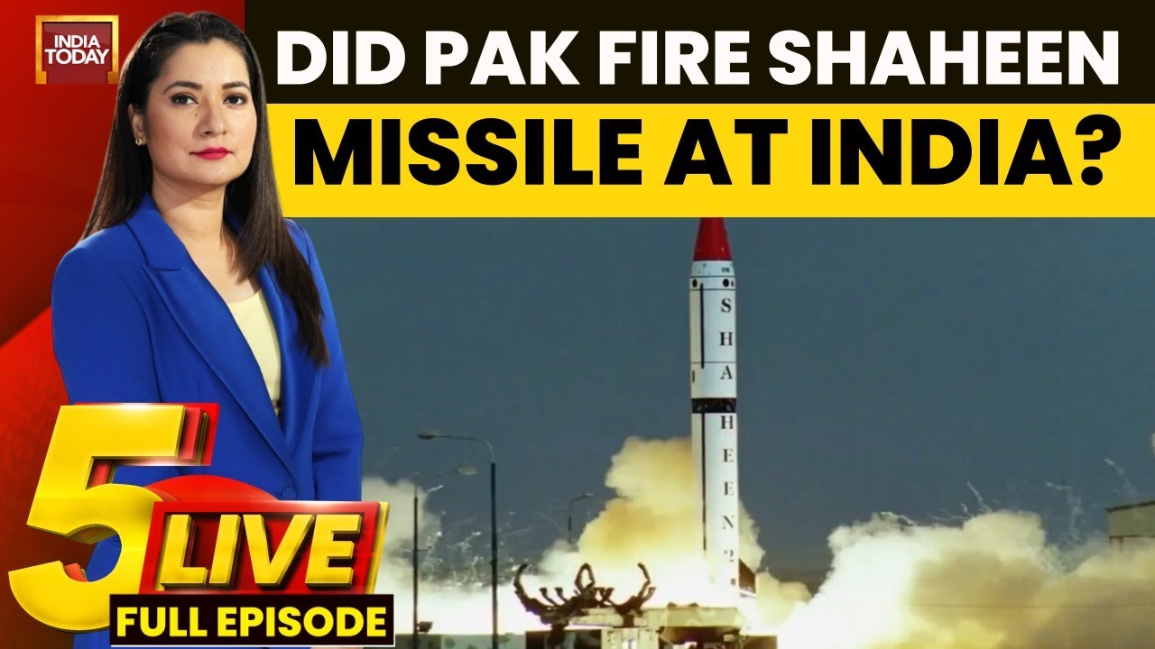5Live With Pooja Shali: Did India Intercept Pakistan's Shaheen Missile? | Operation Sindoor Updates