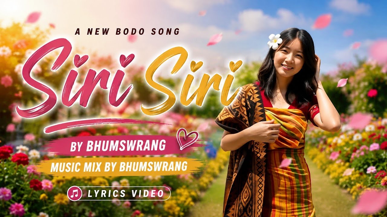 SIRI SIRI - BHUMSWRANG ( OFFICIAL LYRICS VIDEO) NEW BODO MUSIC VIDEO 2025
