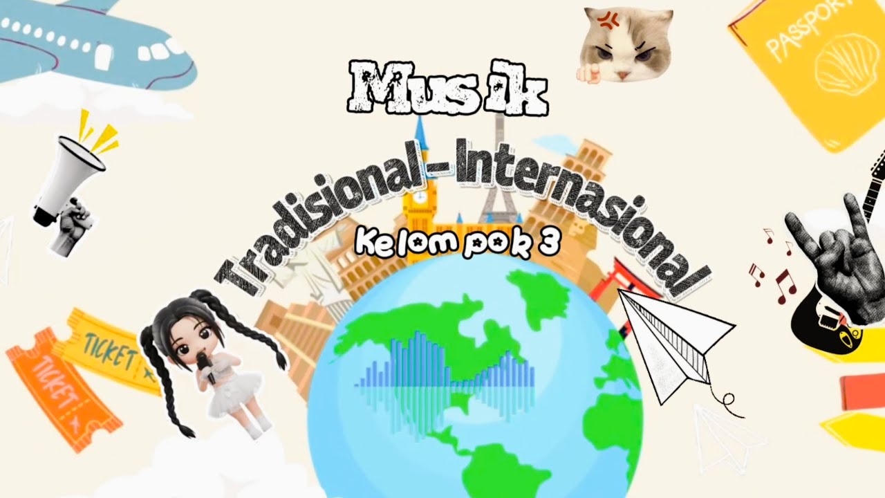 🧑🏻‍🏫 Presentasi Seni Budaya || 🎼Musik Tradisional-Internasional || Kelompok 3