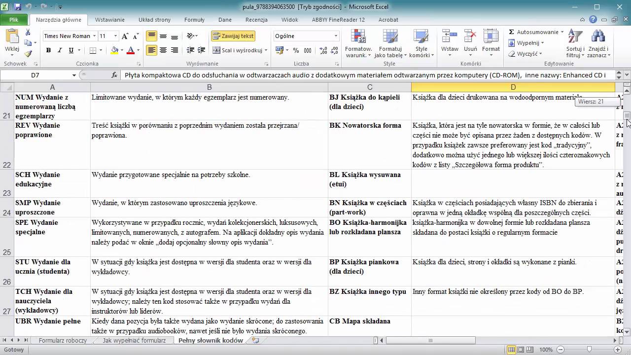06. Jak jednorazowo zgłosić wykorzystanie numeru ISBN?