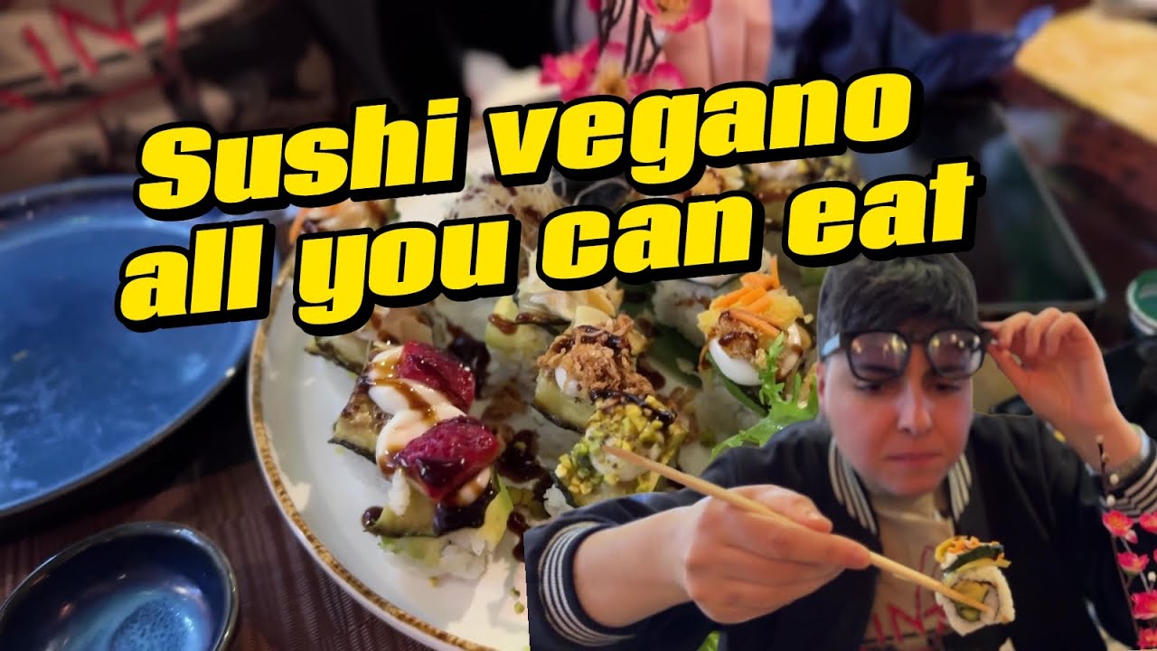 SUSHI all you can eat VEGANO e SENZA GLUTINE sulla Cassia a ROMA