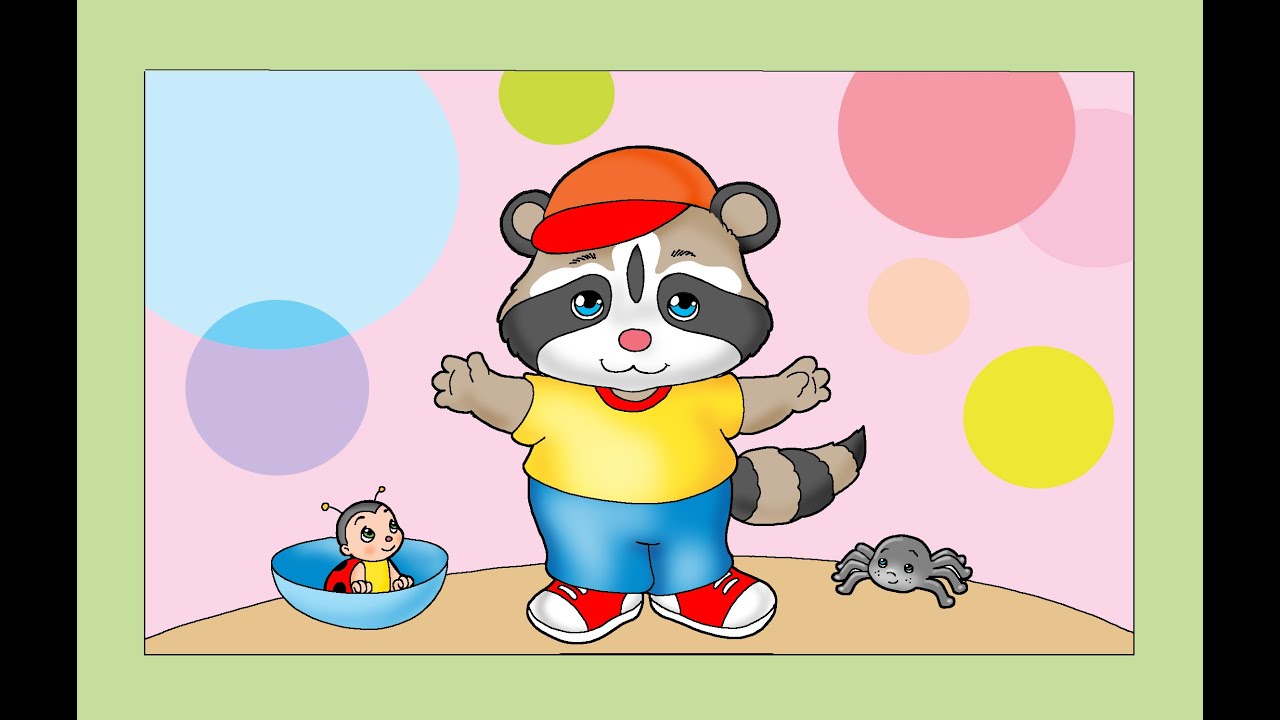 Procione Gigi e i concetti topologici - video lettura per bambini