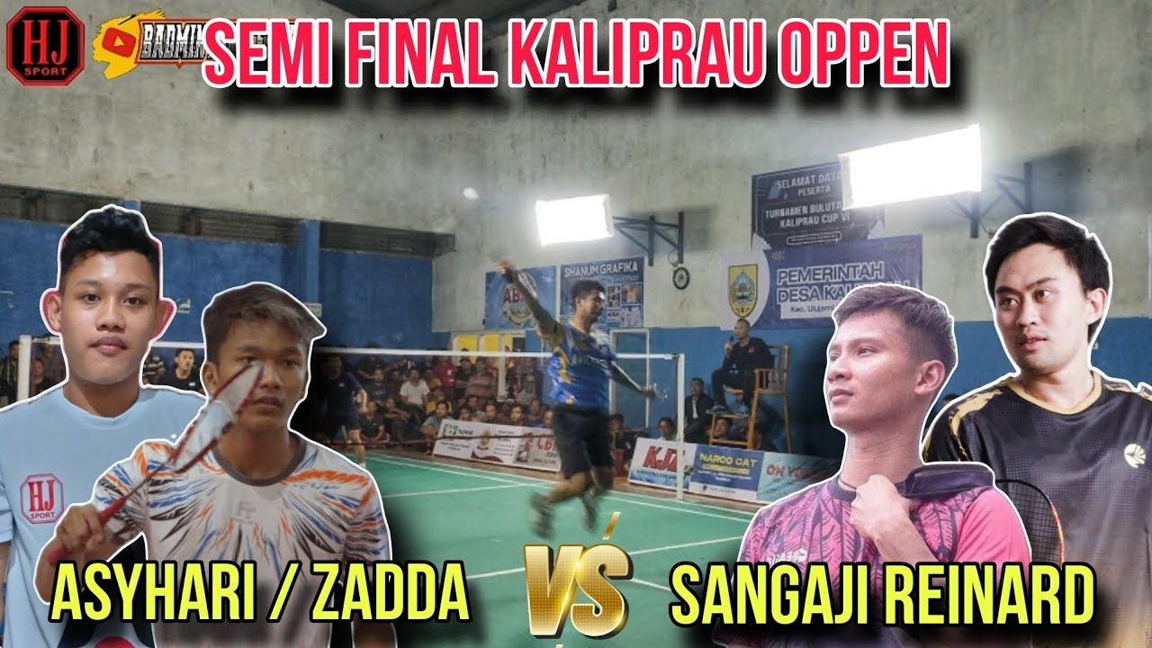SEMI FINAL KALIPRAU OPPEN ‼️REINARD SANGAJI VS ASYHARI ZADDA