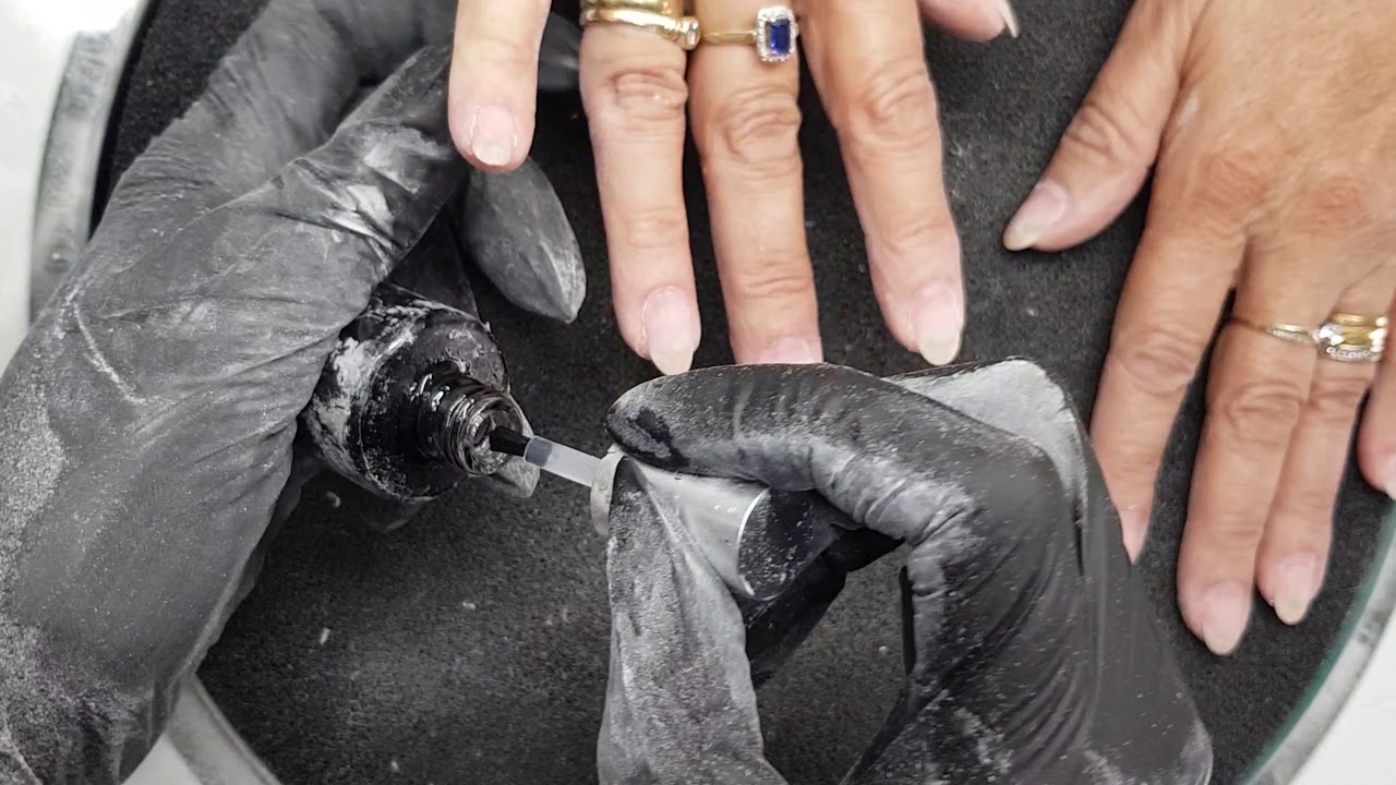 French Ombre Gel Infill Salon Style in 35 mins