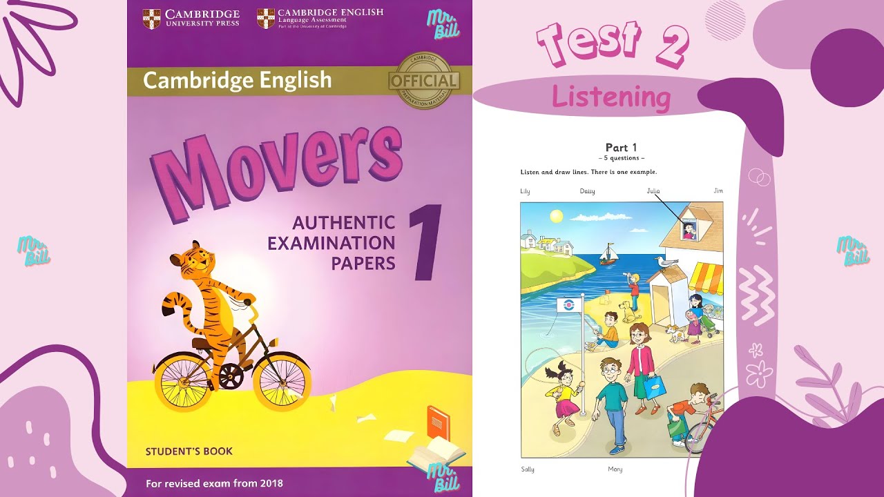 Movers 1 Authentic Examination Papers &ndash; Test 2 - Listening