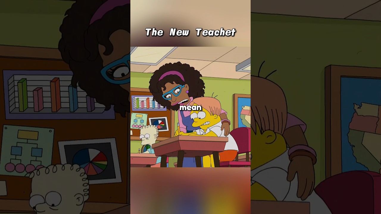 The New Teacher #simpsons #shorts