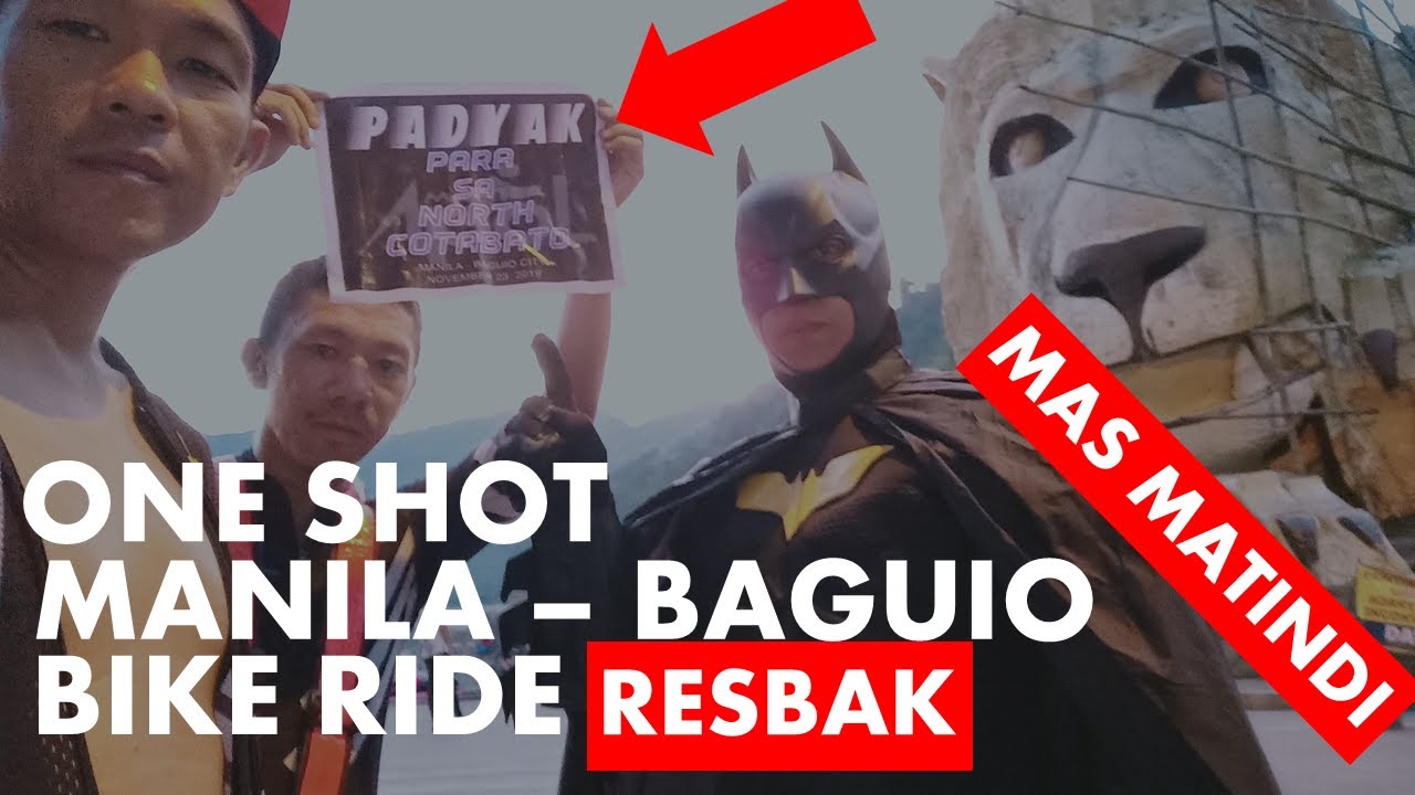 One Shot Manila to Baguio Bike Ride (Resbak)