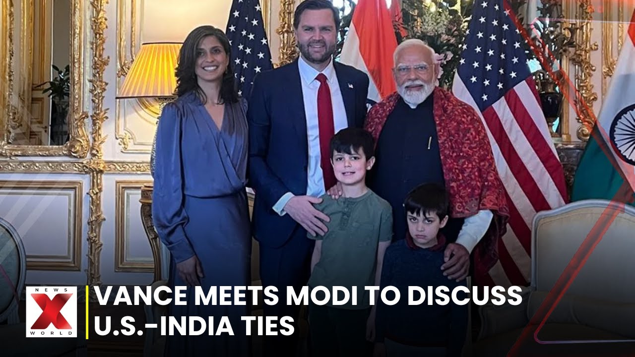 JD Vance India Visit: U.S. Vice President J.D. Vance's first official visit to India | NewsX World
