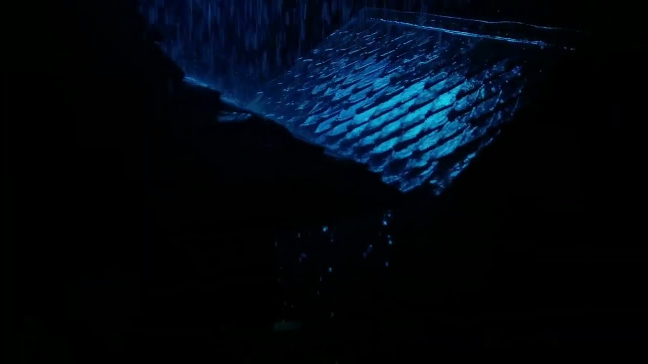 Deep Sleep Rain Sounds and thunder for Night Relaxation 