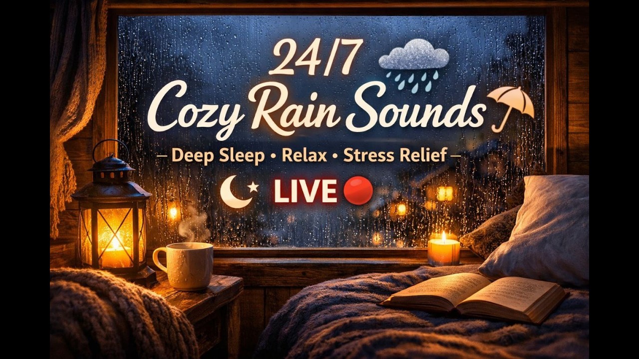 Rain Outside, Fire Inside 🔥🌧️ | Ultimate Comfort