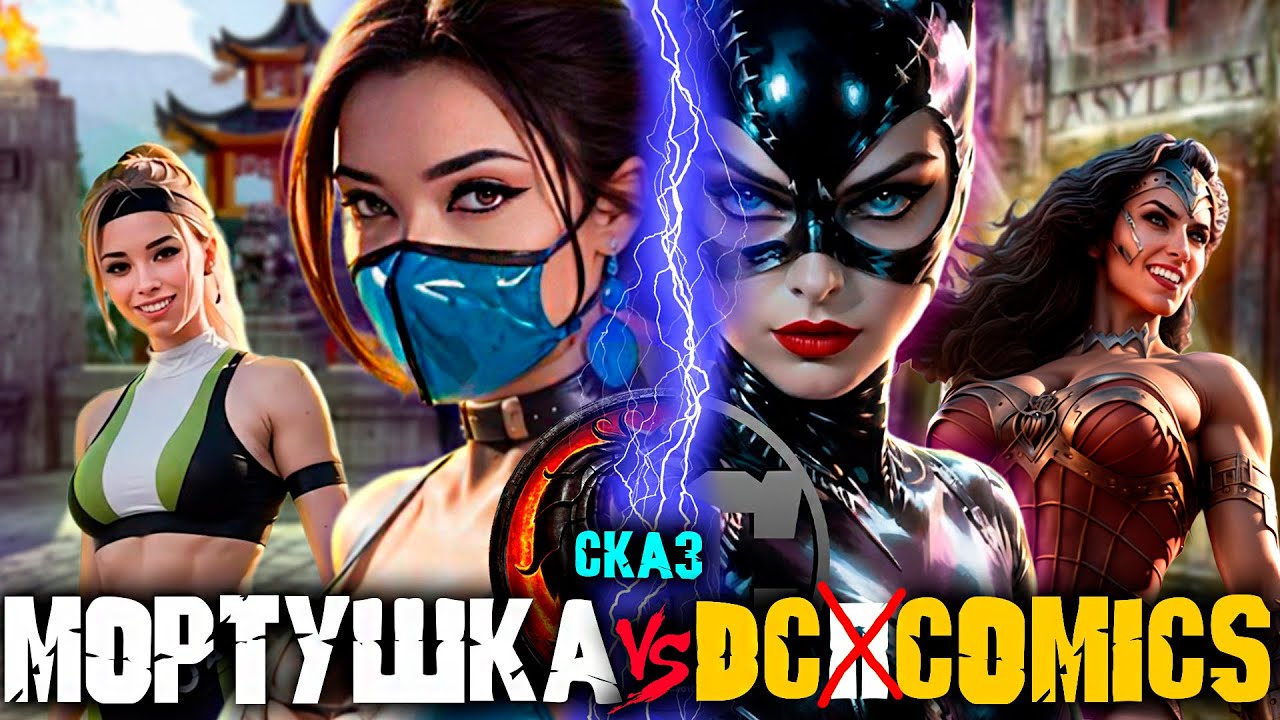 Сказ о Mortal Kombat vs DC Universe | Сюжет MK vs DC | Сюжет Mortal Kombat 8