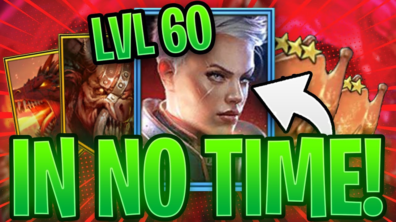 ПОЛНОЕ руководство по фарму опыта!!! БЫСТРО получите 60-й уровень!!! | Raid Shadow Legends
