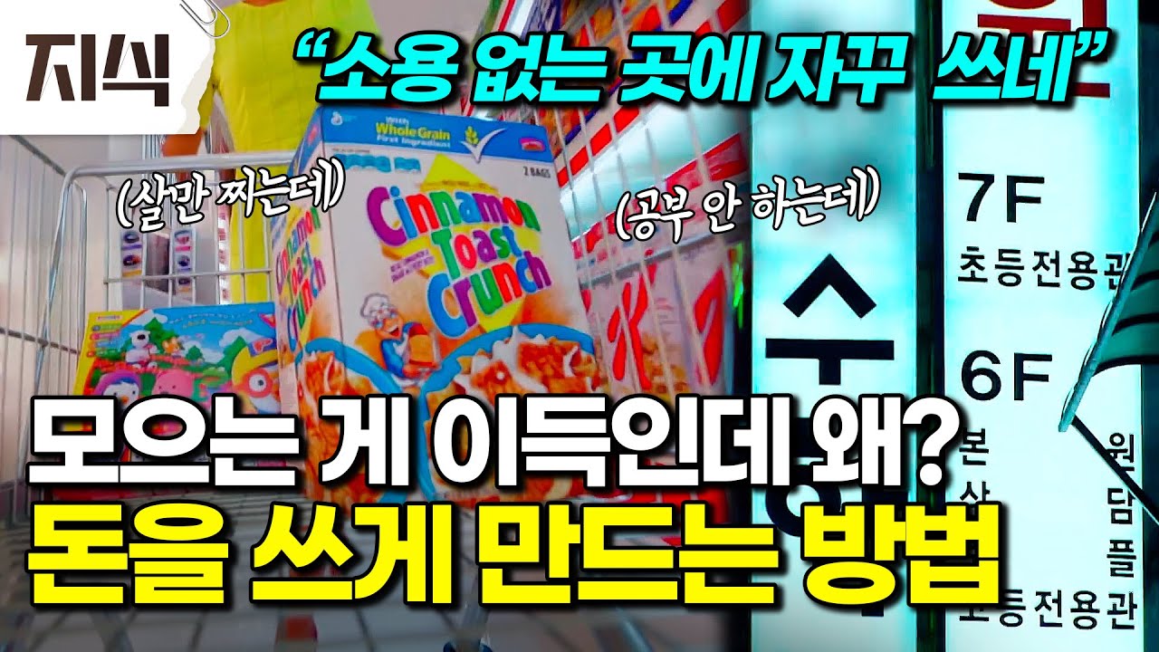 '내게 해로운 소비'에도 계속 지갑이 열리는 이유? 전망 좋은 투자를 뒤로 하고 낭비하는 이유? 소비를 조종하는 '감정 마케팅'의 핵심 #경제 #EBS지식