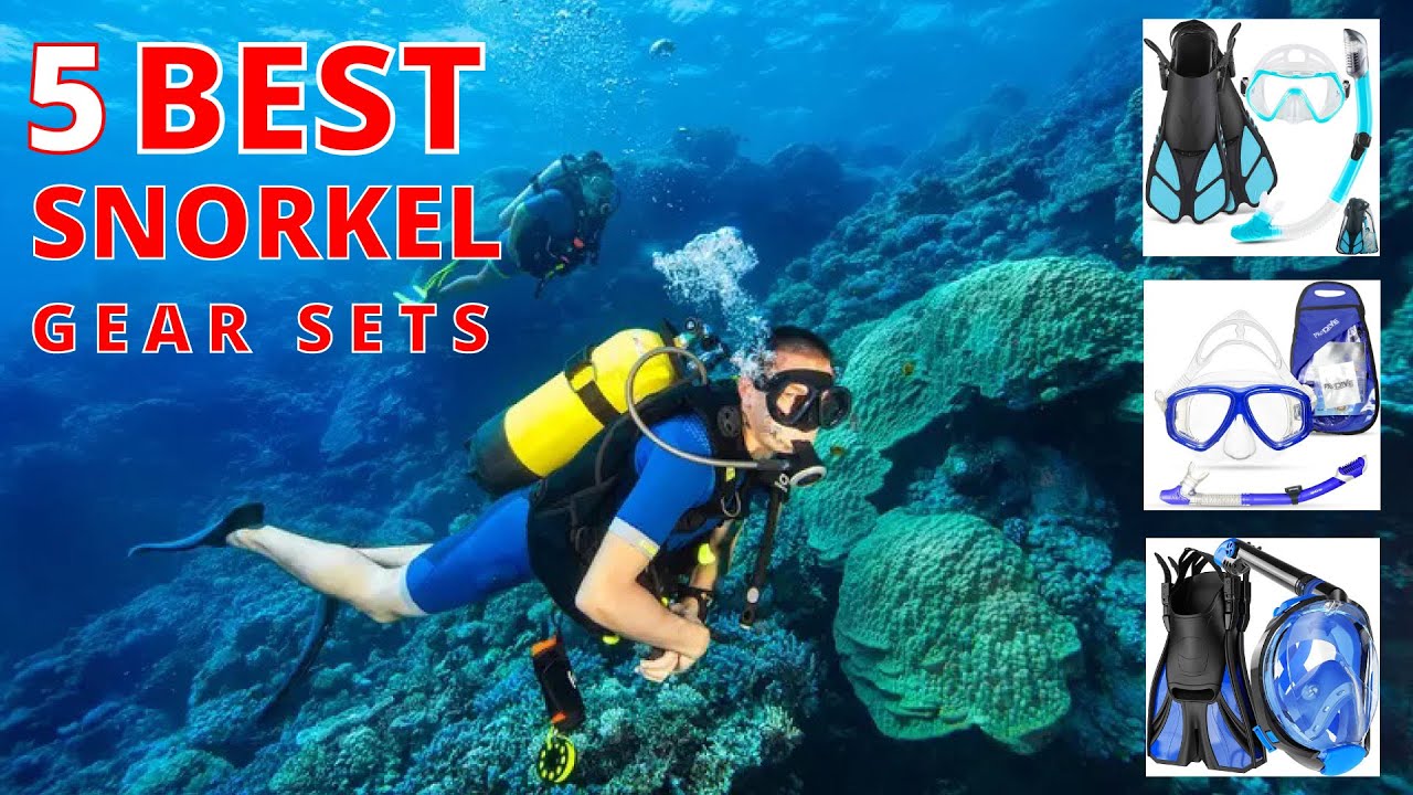 Best Snorkel Gear Sets [Top 5 Snorkeling Gears Review in 2022]💯💯