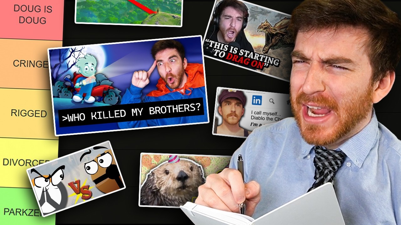I've made 10 years of YouTube videos. Let's rank them.