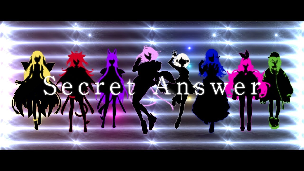 【女性Vtuber8人で】Secret Answer 【歌ってみた】