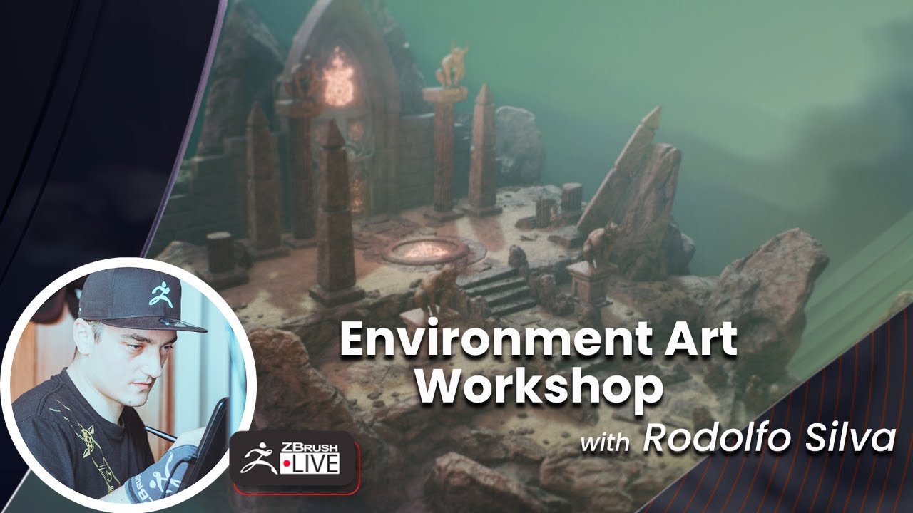 &ldquo;Environment Art Workshop&rdquo;- Rodolfo Silva &ndash; Maxon ZBrush Expert&ndash; ZBrush 2026
