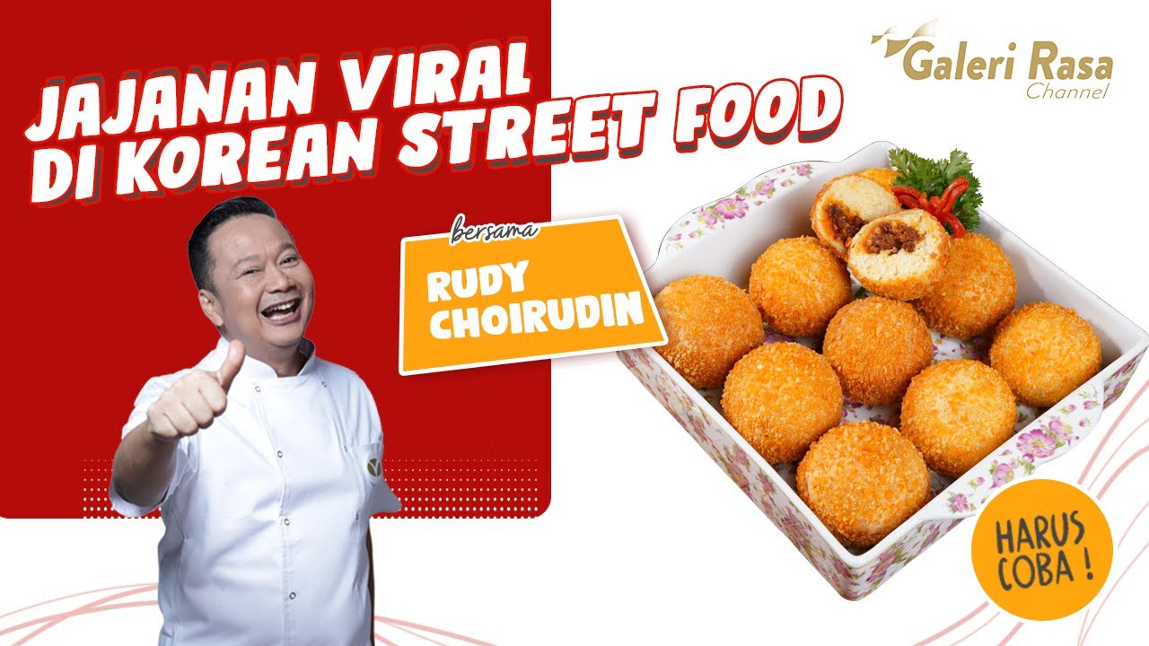 RUDY CHOIRUDIN | JAJANAN VIRAL DI KOREAN STREET FOOD ~ ROTI GORENG KOREA