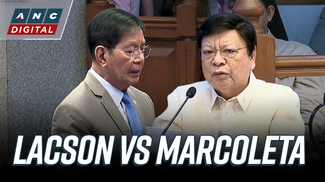 'Parang ad hominem': Marcoleta hits Lacson for 'personal attacks' instead of addressing issues | ANC