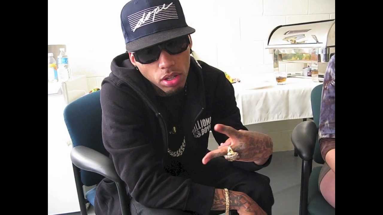 Kid Ink Shows Tattoos