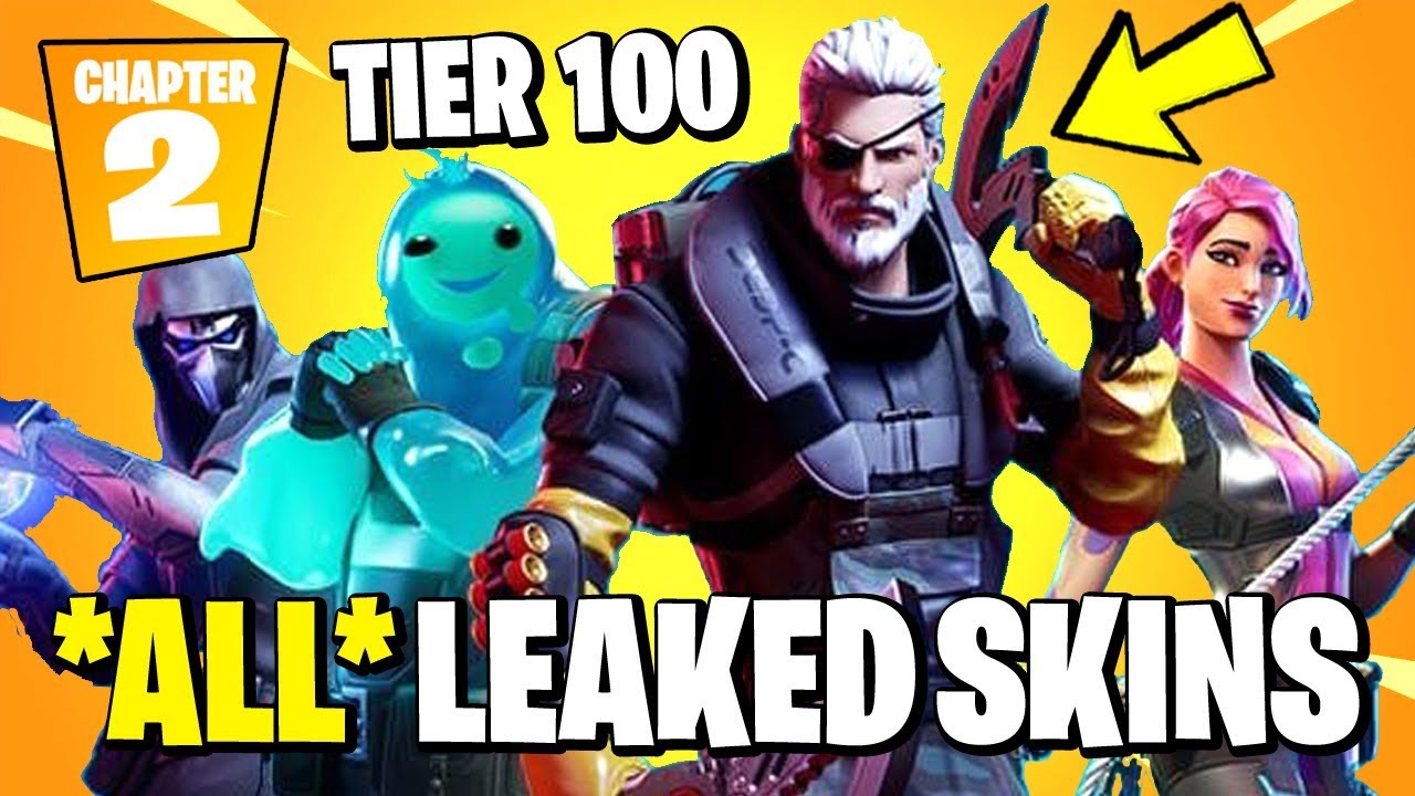 *ALL* FORTNITE SEASON 1 LEAKED BATTLE PASS SKINS & COSMETICS