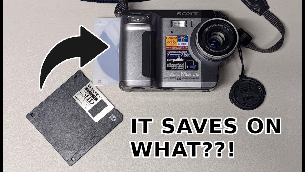 Vintage Tech Review: A Floppy Disk Camera (Sony Mavica)