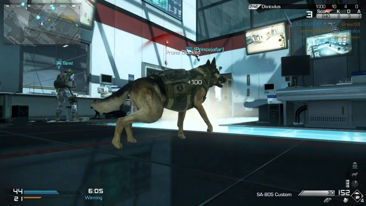 Call of Duty: Ghosts - Team Deathmatch Gameplay Commentary - Sovereign HD