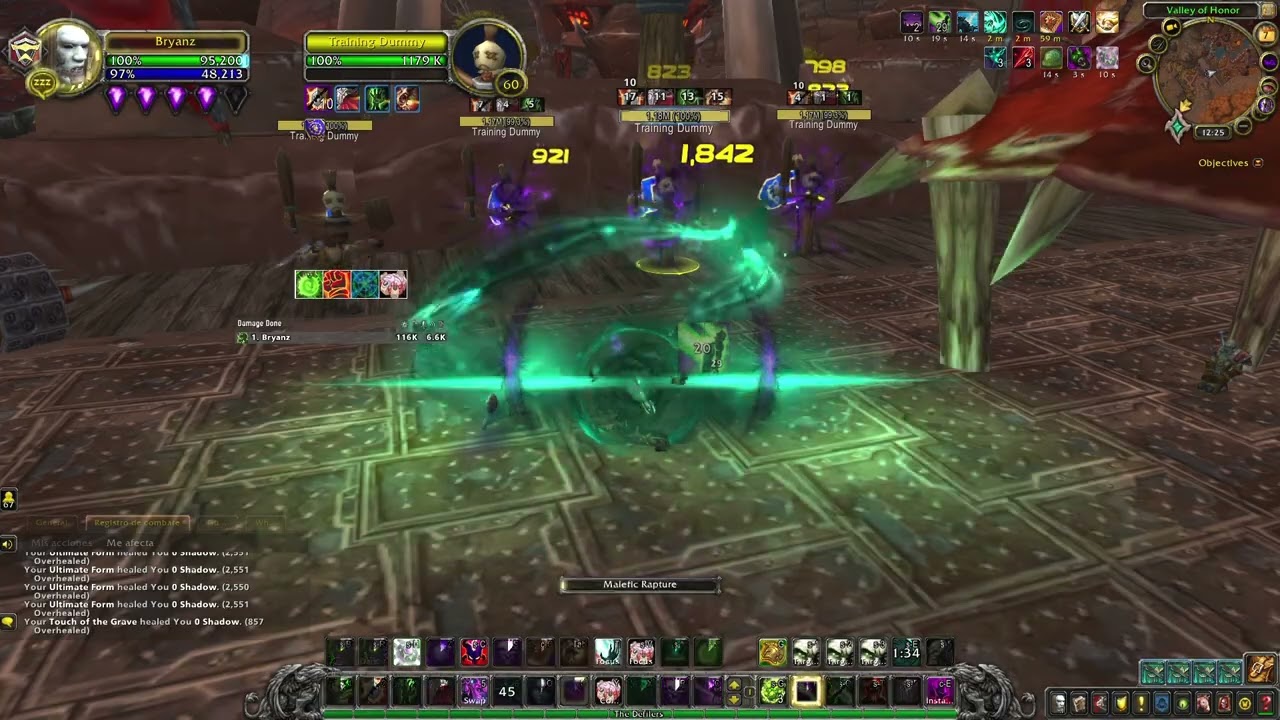 9.2.5 Testing Affliction - Necrolord (Burst)