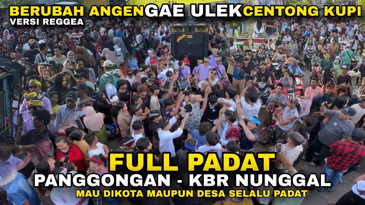 MAU DIDESA ATAU KOTA ALBA 05 SELALU DIPADATI PENGGEMARNYA-Reggea Sasak Berubah Angen Gazali alba 05