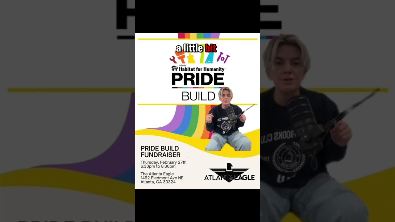 Let&rsquo;s build some houses while lifting up the LGBTQ+ community #atlantahabitat #pride #mschanggifted