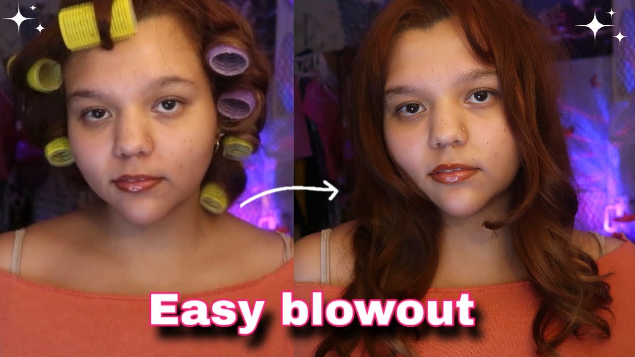 Easy Hair Rollers Tutorial  (Big Bouncy  Hair )