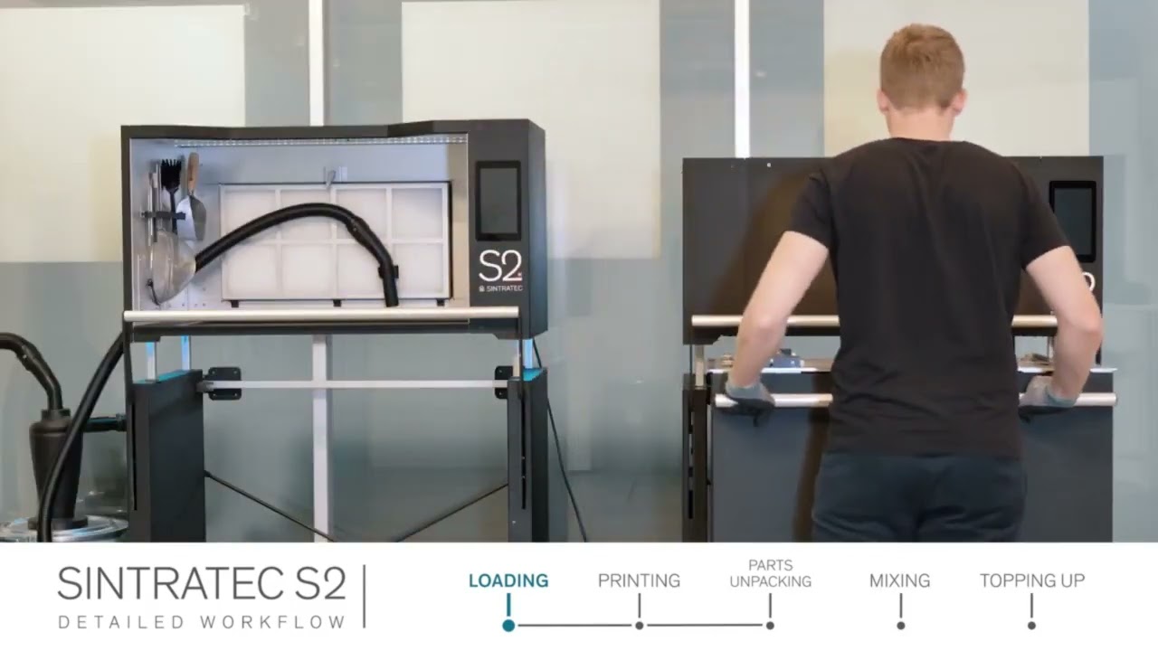 Sintratec S2 Workflow - Short Version