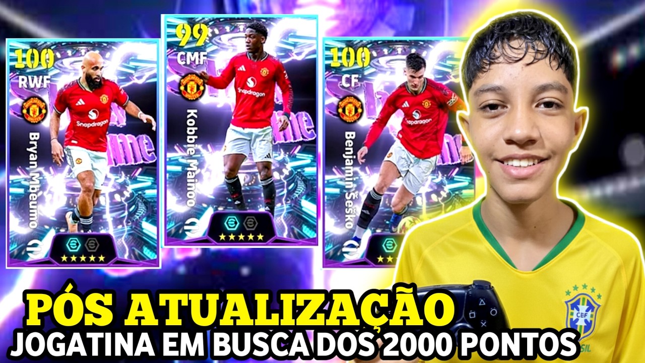 🎮💥eFootball 2026 Pós Atualização Jogando Com Os Craques Em Busca Dos 2000 Pontos Ao Vivo