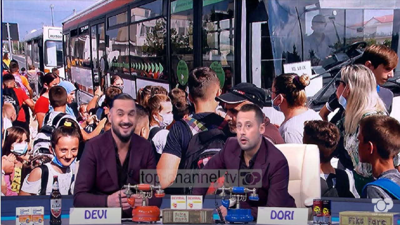 Fiks Fare, 488 nxënës shkojnë çdo ditë në shkollë “si sardele” në dy autobusa, 5 Tetor 2021, Pjesa 2