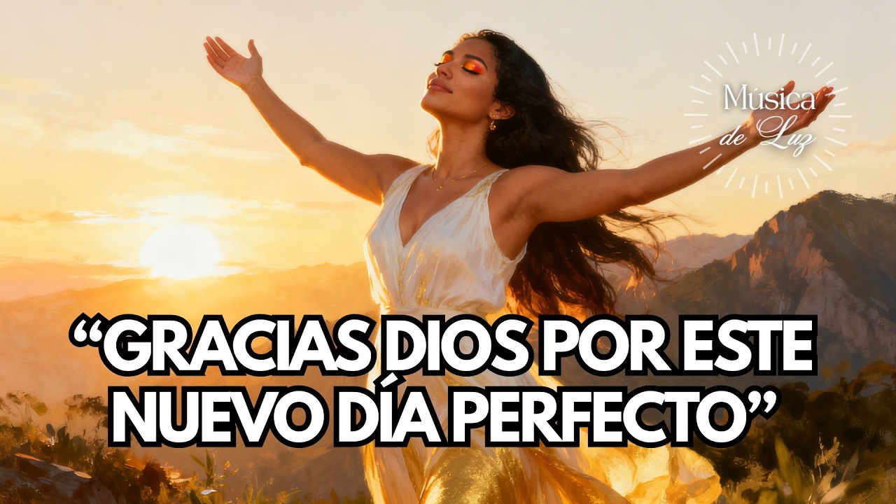 🙏GRACIAS POR ESTE NUEVO DÍA PERFECTO | Mantra de gratitud para comenzar el día con energía positiva💛