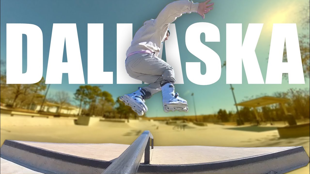Skating DALLASKA freeze in a Tee!
